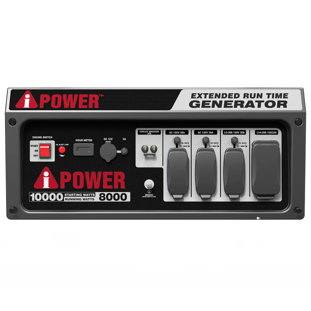 AP10000E – 10000 Watt Portable Generator