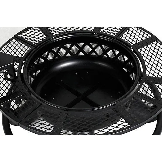 BIG HORN 47 in. Ranch Wood-Burning Fire Pit