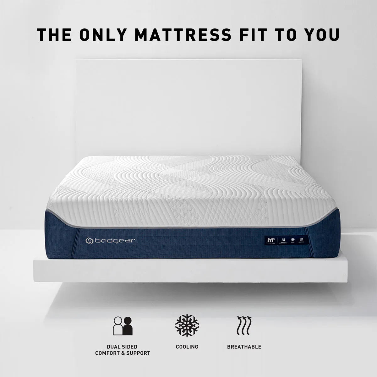 Bedgear M3 Performance Mattress – Customizable Modular Design