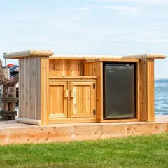 Dundalk Canadian Timber Tropical Paradise Tiki Bar CT4896