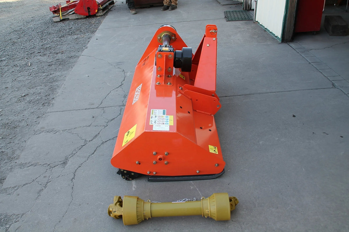 FH-EFGC155 Farmer Helper 60″ Heavy Duty Flail Mower Cat.I 3pt 25+HP Rating FH-EFGC155 Requires a Tractor. Not a standalone Unit.