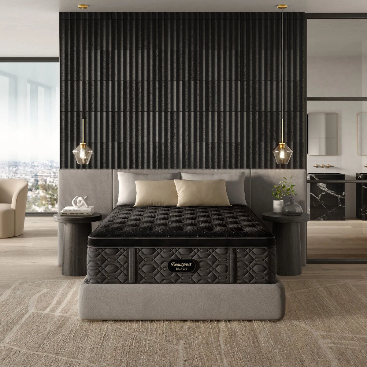 Beautyrest Black® Series Three 16.25″ Medium Pillow Top Mattress