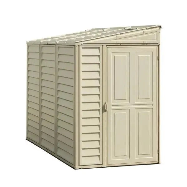 Duramax 4ft x 8ft Sidemate Vinyl Resin Outdoor Storage Shed