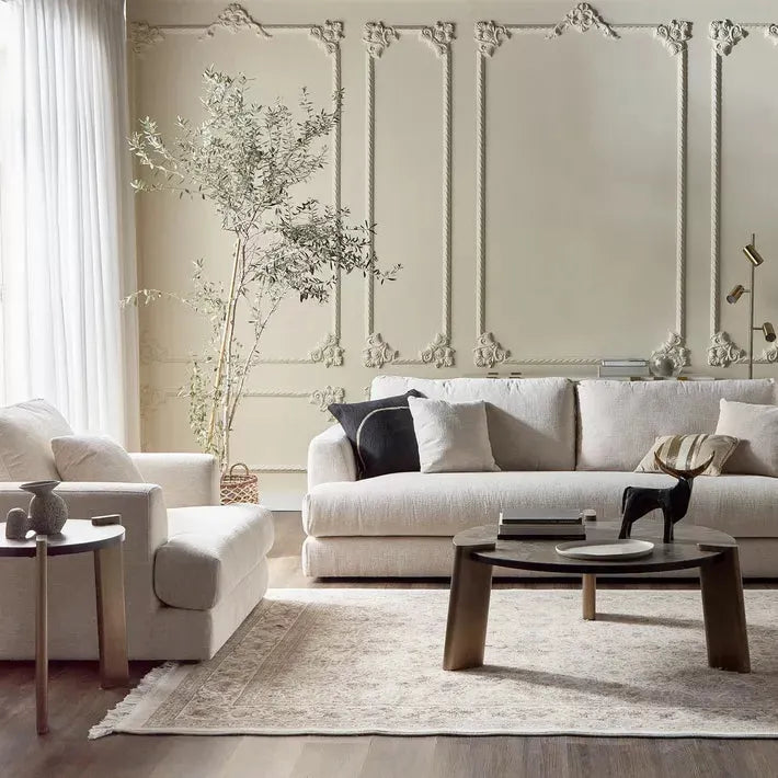 Hester 3-Seater Fabric Sofa