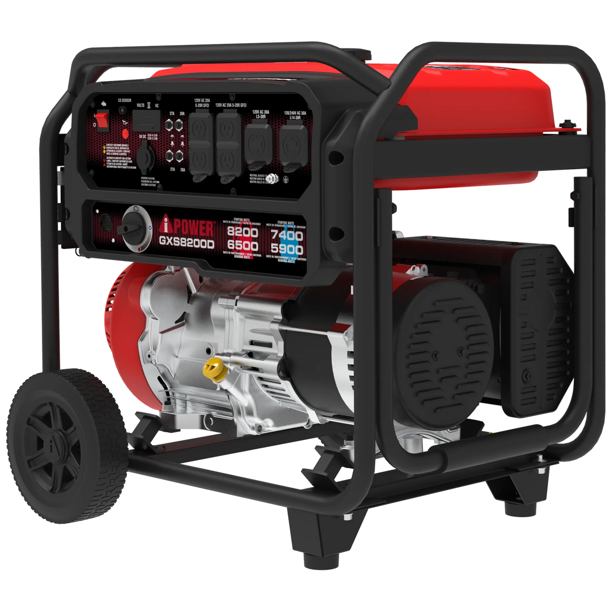 GXS8200D 8200-Watt Dual Fuel Generator