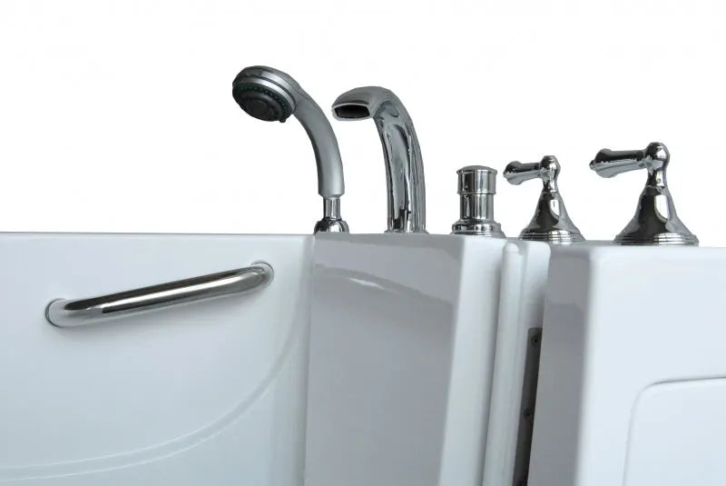 Avora Bath Walk in Right Hand Soaker Tub 51x28x41 inch