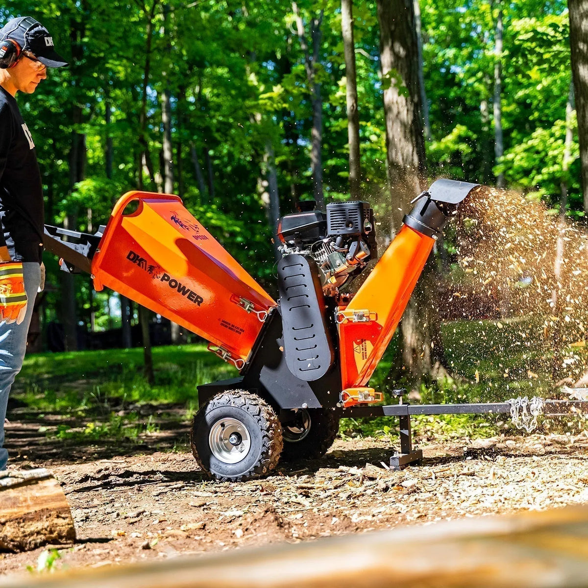 Detail K2 5 Inch Kinetic Drum Chipper – OPC525