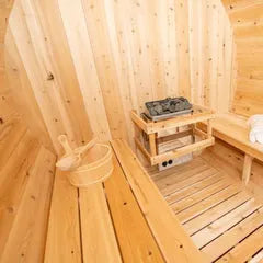Dundalk Canadian Timber Harmony Barrel Sauna CTC22W