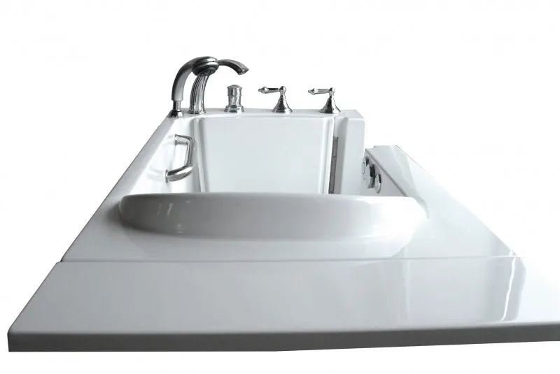Avora Bath Walk in Left Hand Soaker Tub 53X26X36