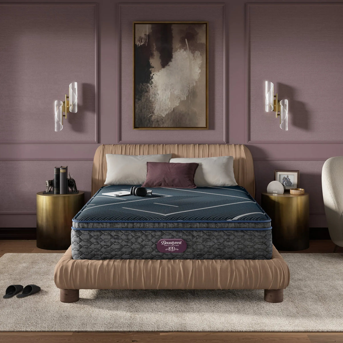 Beautyrest World Class Hybrid Level Four Medium Apex Top 14″ Mattress
