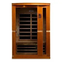 Dynamic Sauna Vittoria 2-person Low EMF (Under 8MG) FAR Infrared Sauna (Canadian Hemlock)