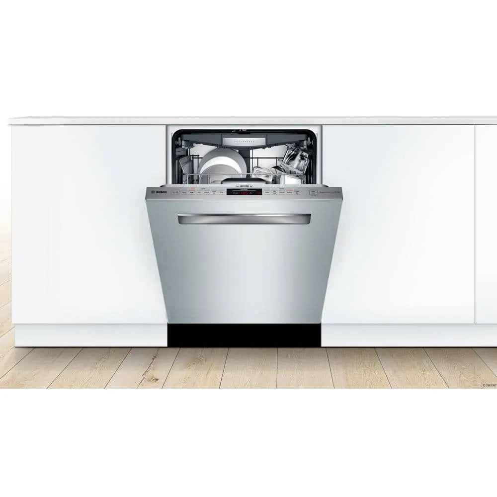 Bosch 800 Series 24 in. Stainless Steel Top Control Tall Tub Dishwasher with Stainless Steel Tub, Crystal Dry, 42dBA