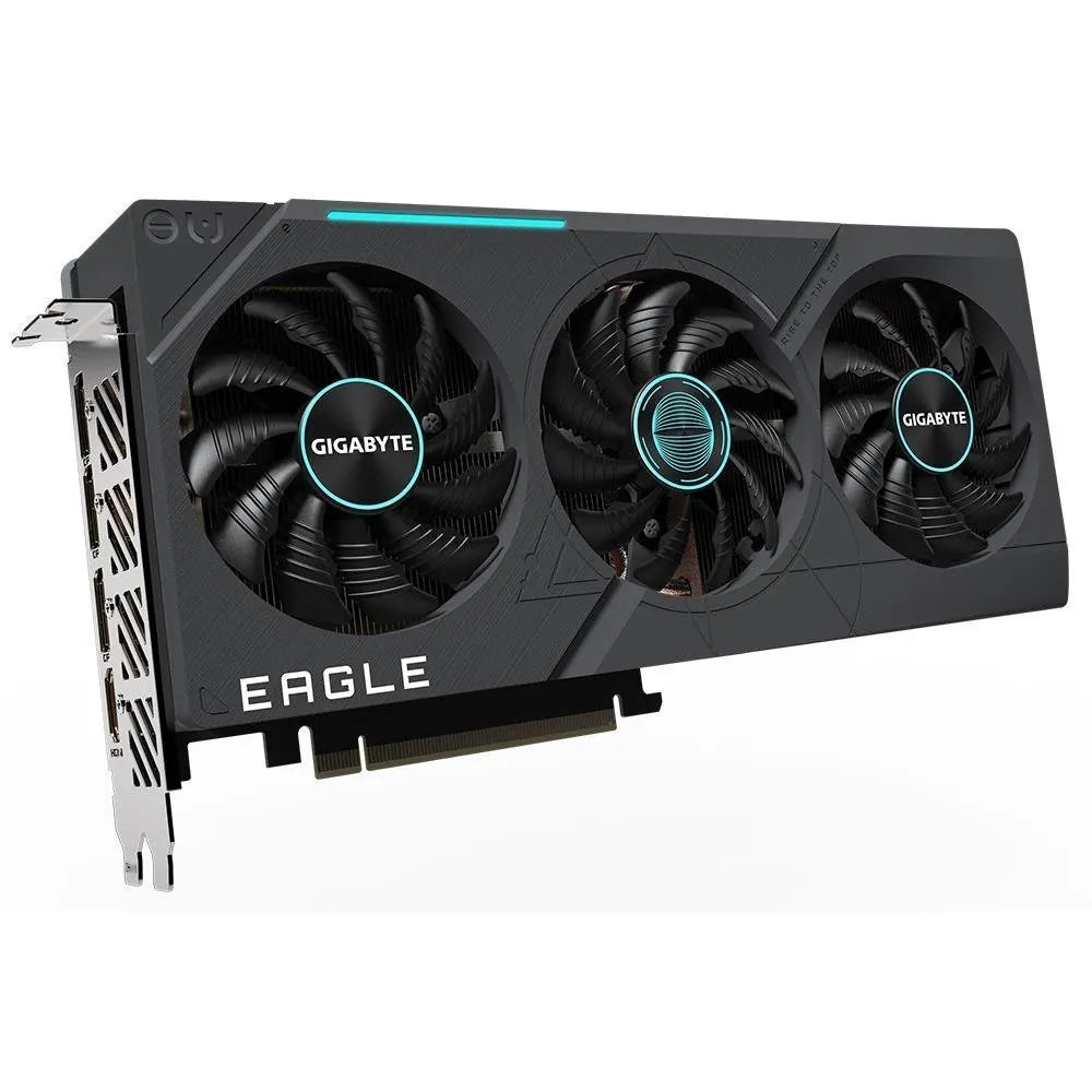 Gigabyte NVIDIA GeForce RTX 4070 Ti 12GB GDDR6X 192 bit PCIE 4.0 16x GPU 2625 MHz Dual Slot Fansink 1xHDMI 3xDisplayPort GV-N407TEAGLEOC-12GD2.0
