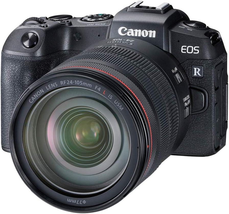 Canon EOS RP Full-Frame Mirrorless Camera with RF 24-105mm f/4-7.1 IS STM Lens Kit, Black