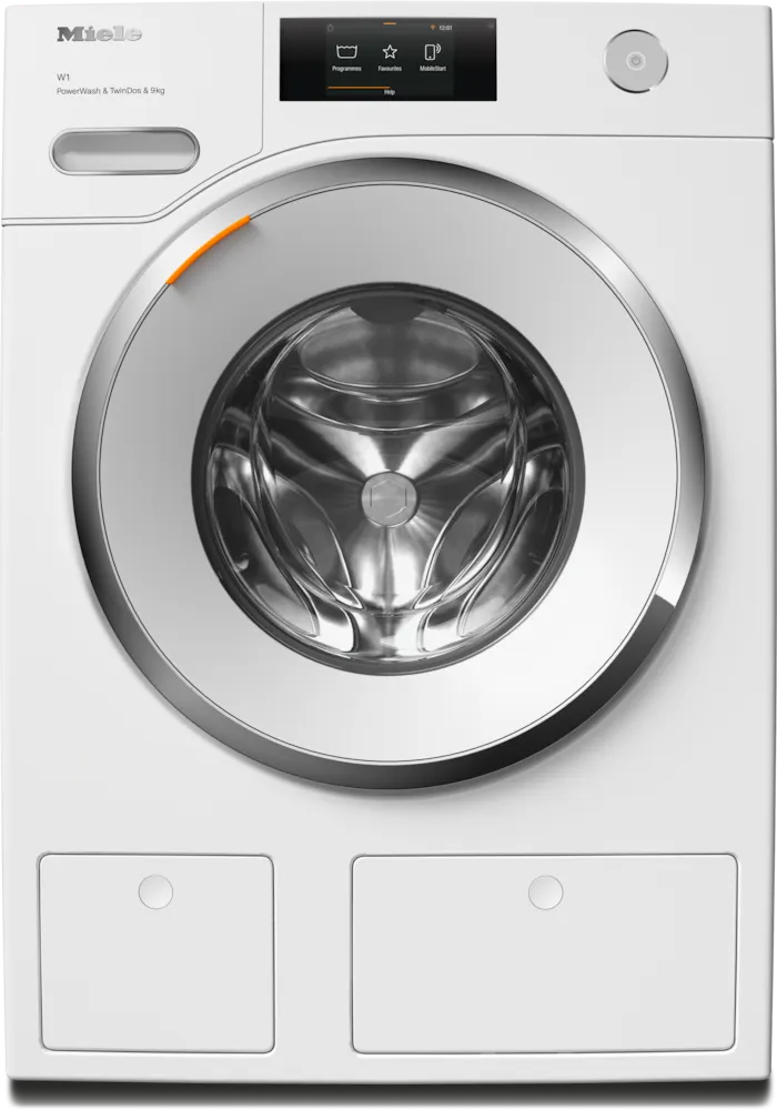 Front Load Washing Machine 9kg 1600rpm Automatic Detergent Dosing WiFi White