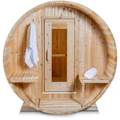Dundalk Canadian Timber Serenity Barrel Sauna CTC2245W