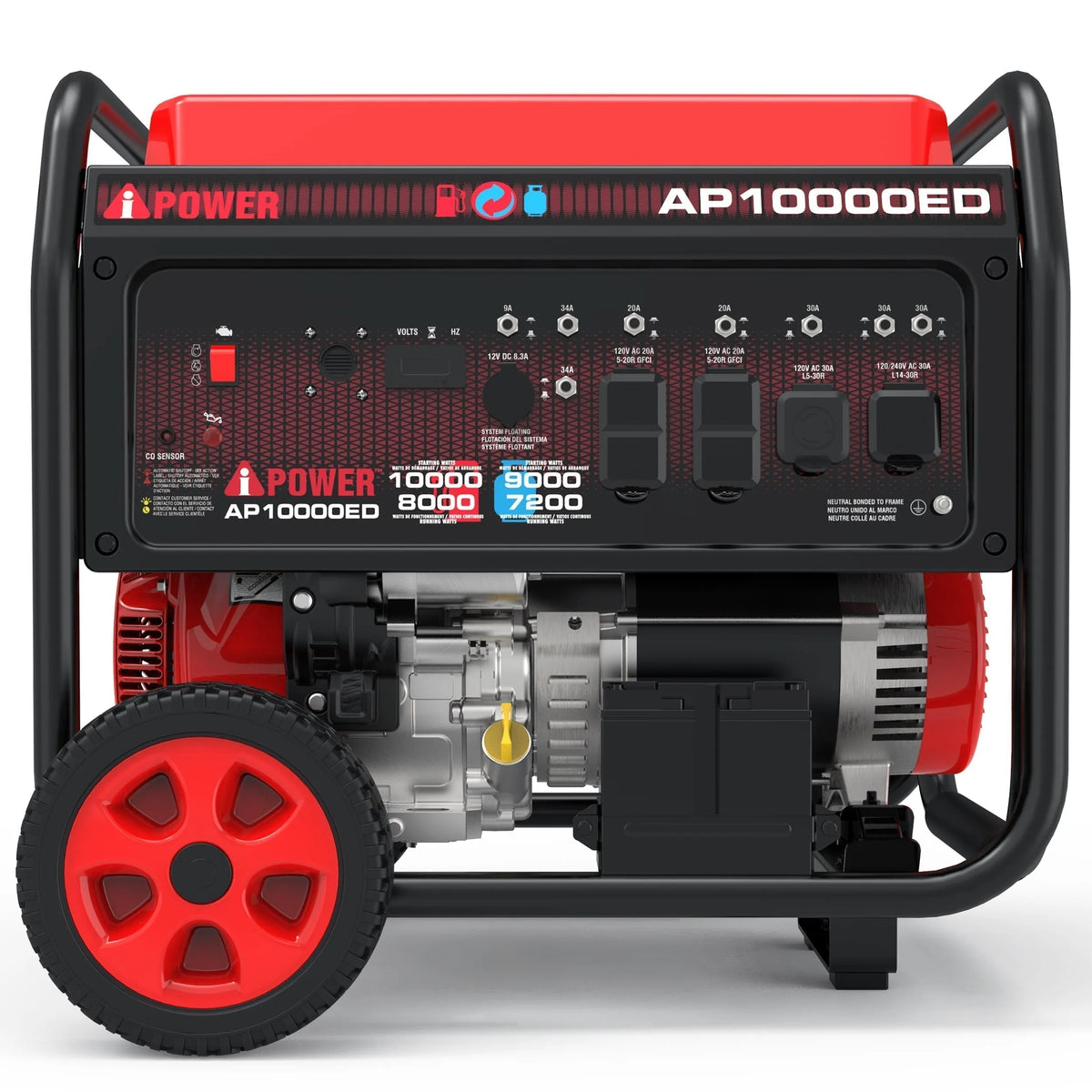 AP10000ED – A-iPower Dual Fuel Generator