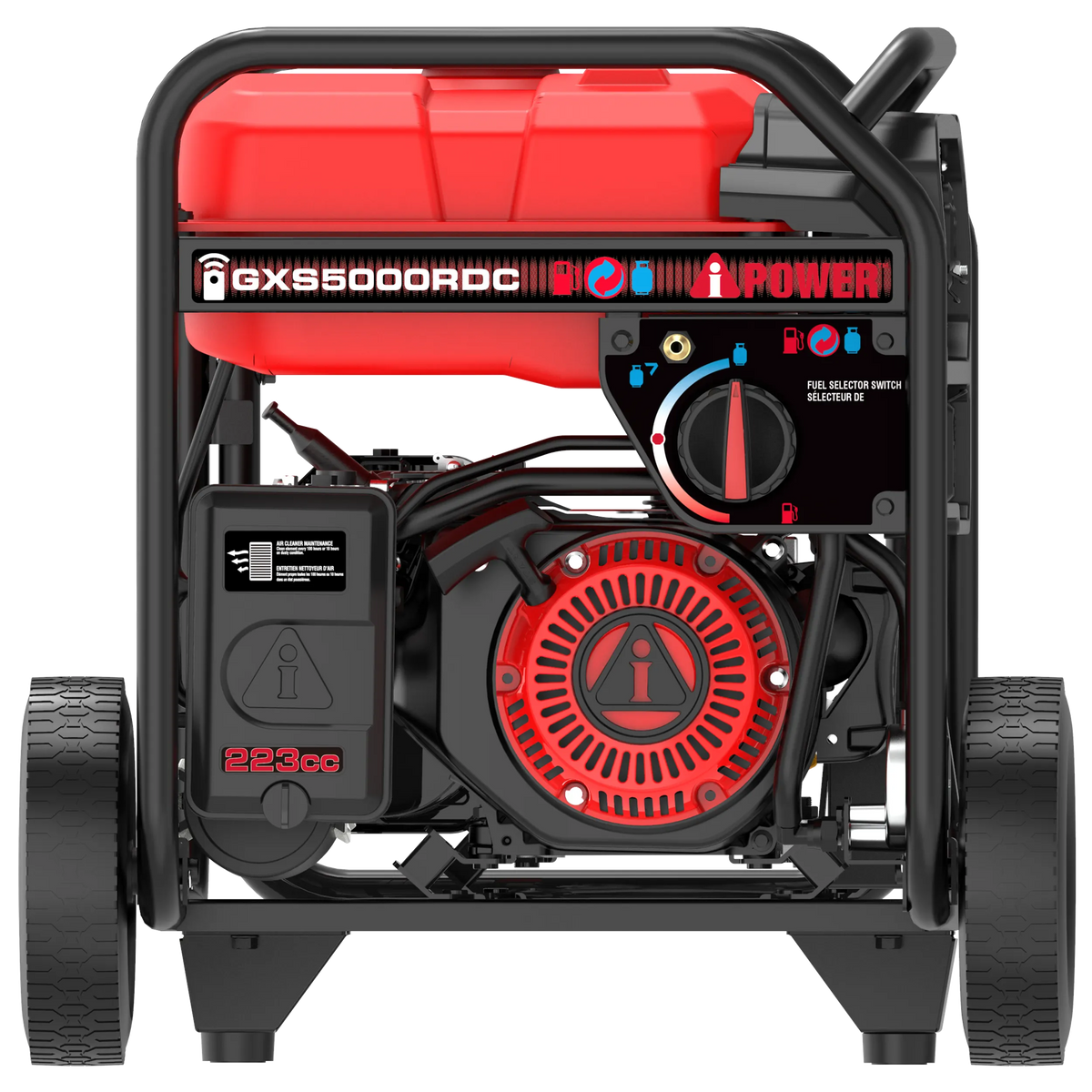 GXS5000RDC – Remote Dual Fuel Generator