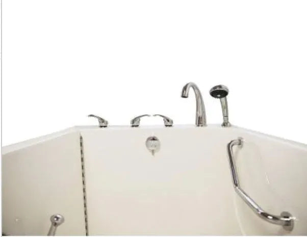 Avora Bath Walk in Left Hand Soaker Mobility Tub 55X33X41
