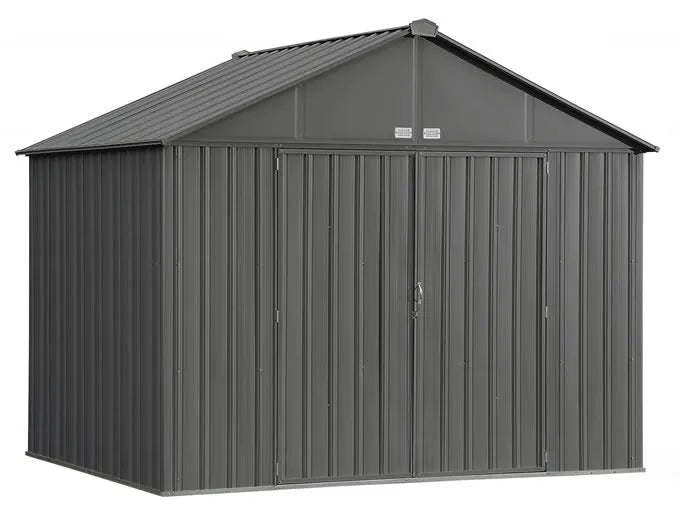 Arrow 10×8 Ezee Storage Shed Kit – Charcoal