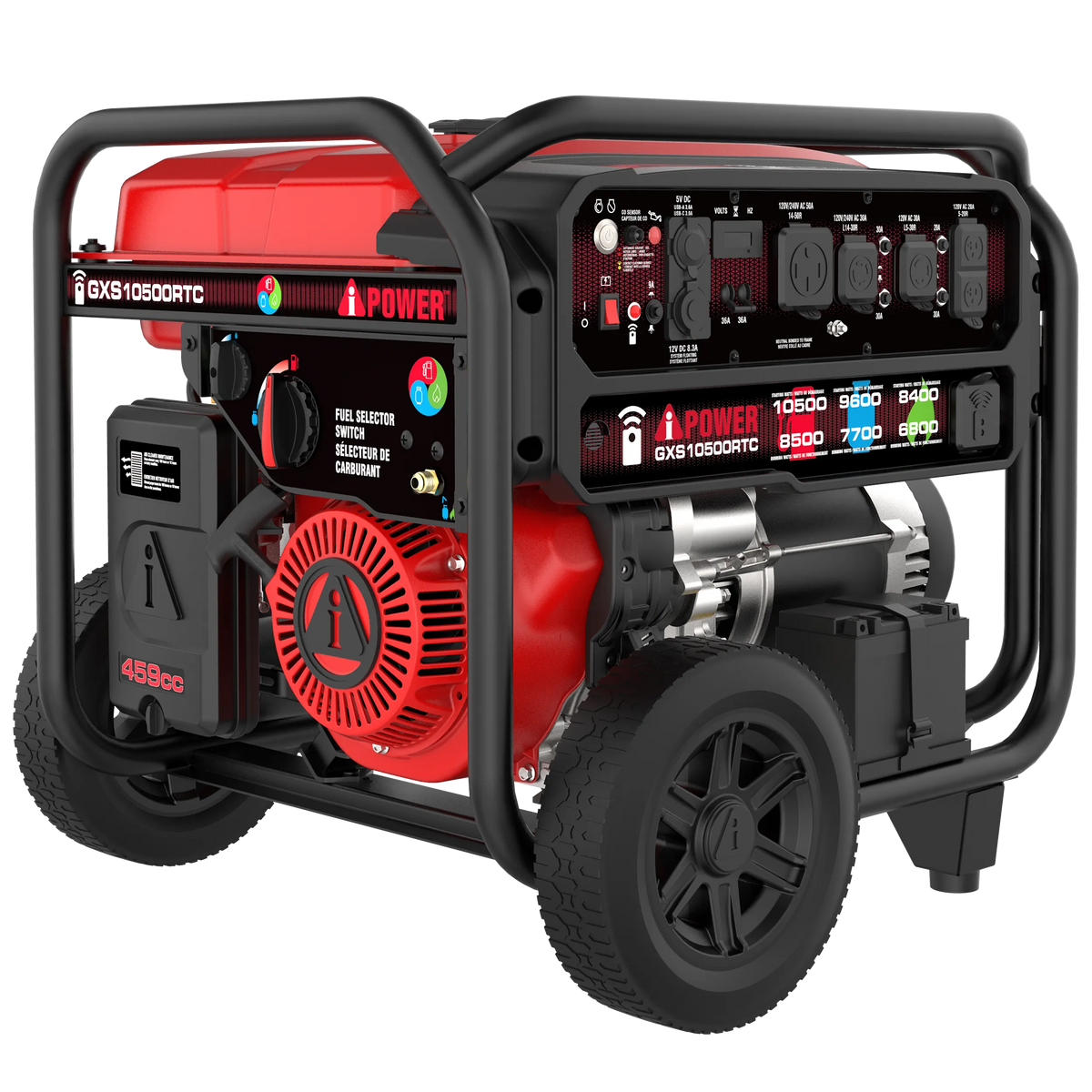 GXS10500RTC – Tri-Fuel Remote Control Generator