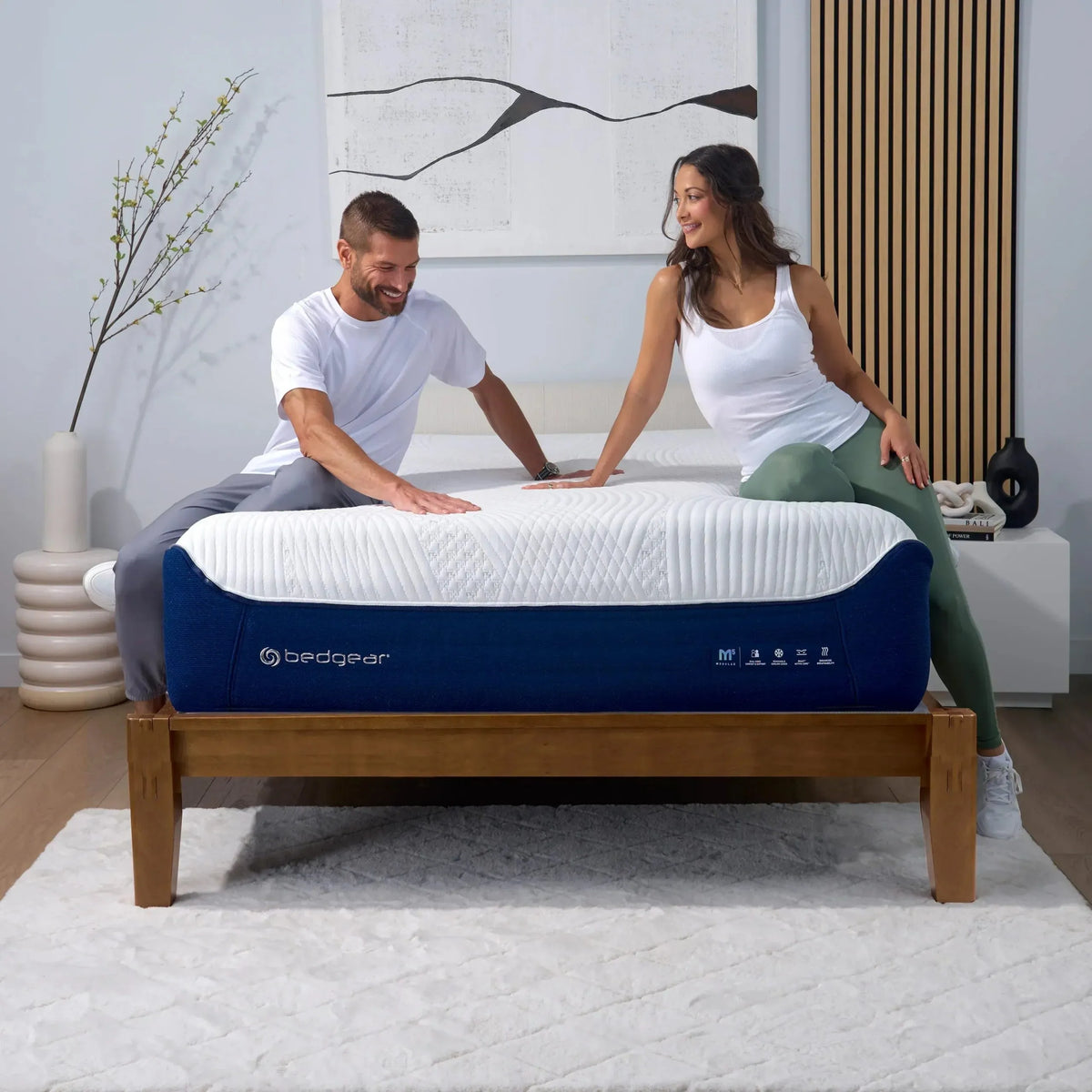 Bedgear M5 Performance Modular Hybrid Mattress – Dual-Sided Custom Comfort