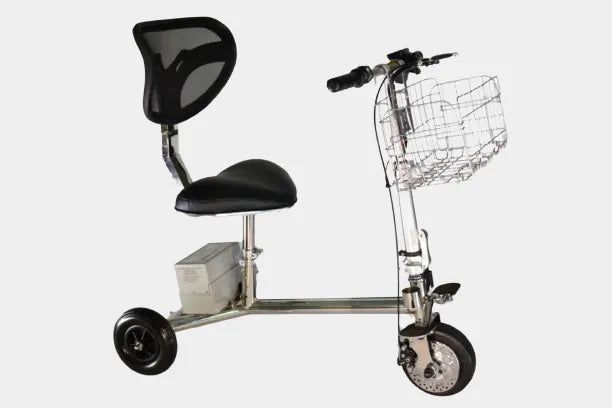 SmartScoot Lightweight Three Wheel Folding Mobility Scooter