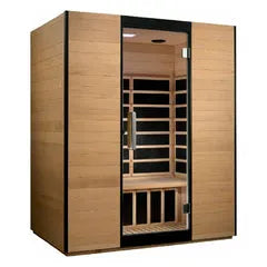 Dynamic Sauna Valencia 3 Person Ultra Low EMF FAR Infrared Sauna