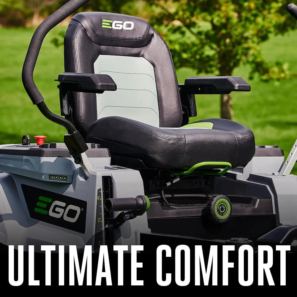 EGO Power+ Z6 42″ Zero Turn Riding Lawn Mower Electric, 22HP Equivalent